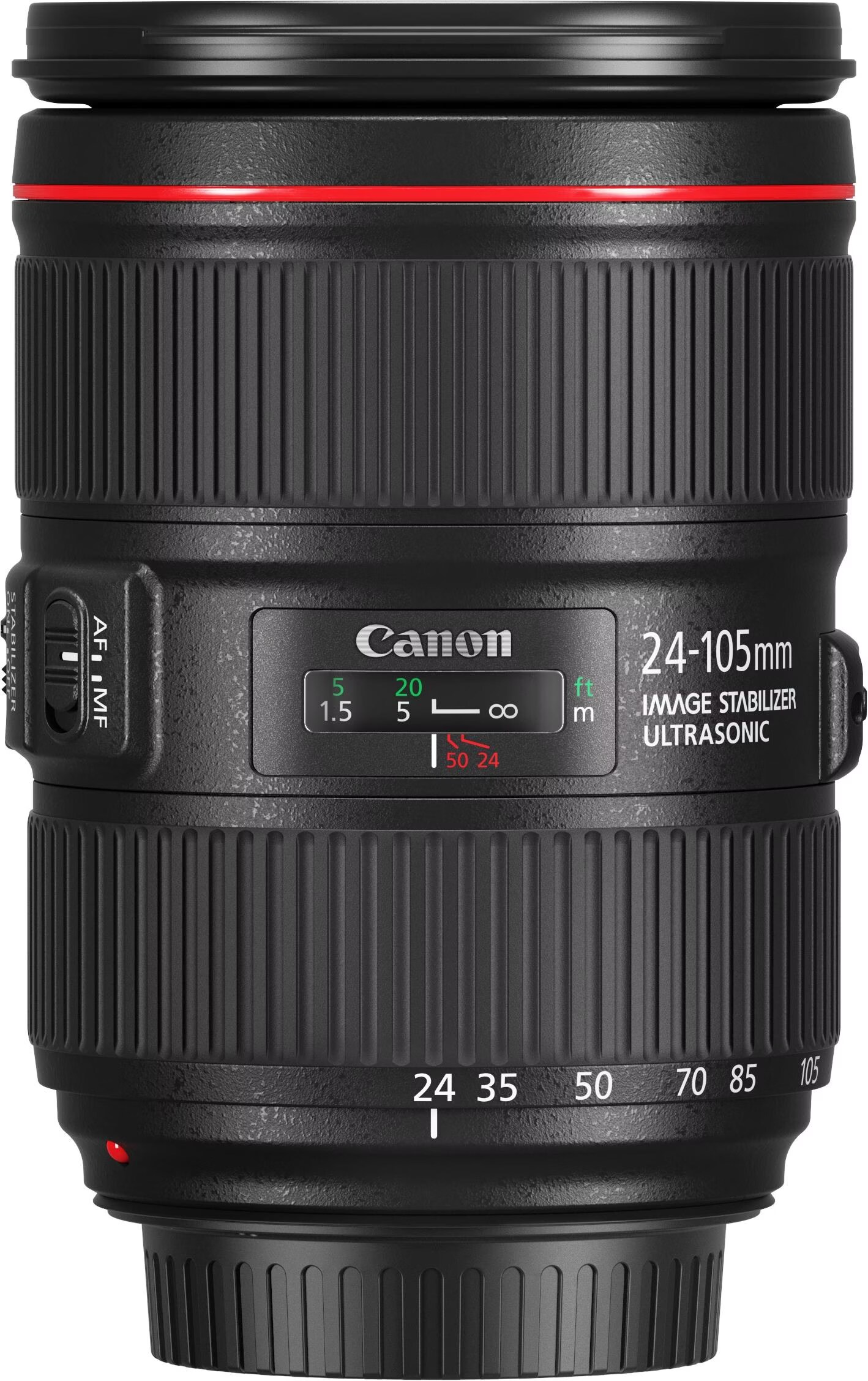 Canon EF24-105mmF4ISⅡUSM EF 24-105mm 14L IS II USM Side